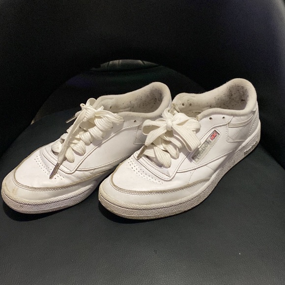 Reebok Mens Classic White Shoe - Picture 2 of 3